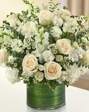 Treasured Memories Bouquet - White